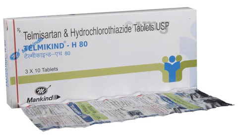 Telmikind-H 80 Tablet image