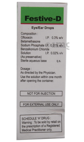 Festive-D Eye/Ear Drops image