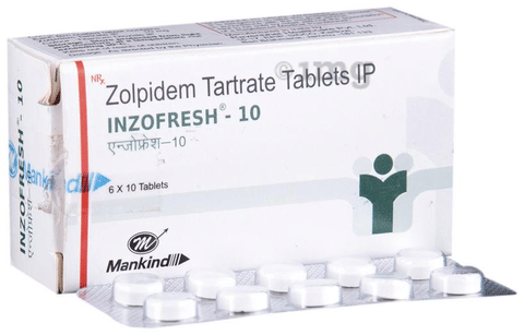 इनज़ोफ्रेश 10 टैबलेट image