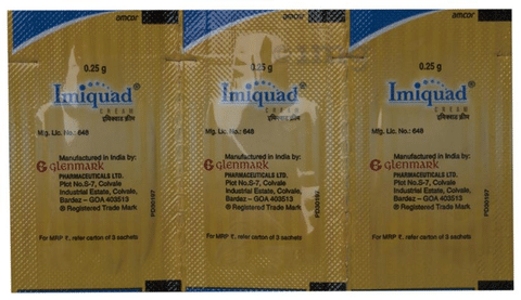Price of imiquimod cream in india