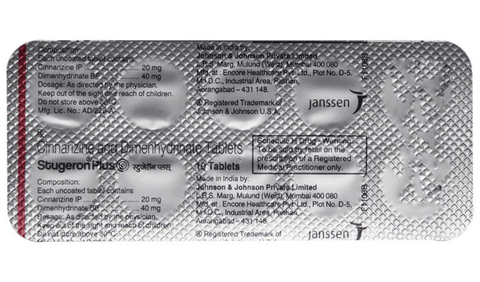 Stugeron Plus Tablet image