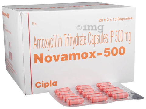 Novamox 500 Capsule image
