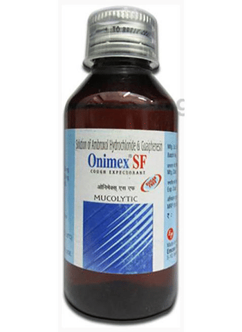 Onimex SF 30mg/200mg Syrup Sugar Free