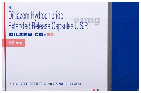Dilzem CD 90 Capsule ER image Dilzem CD 90 Capsule ER image