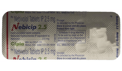 Nebicip 2.5 Tablet image Nebicip 2.5 Tablet image