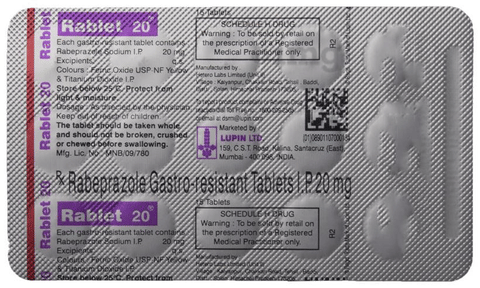 Rablet 20 Tablet image