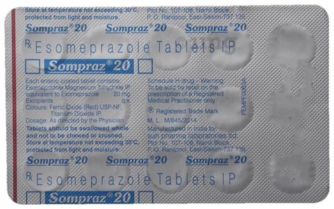 Sompraz 20 Tablet image