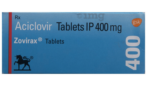 Zovirax 400 Tablet image