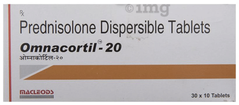 Omnacortil 20 Tablet DT View Uses Side Effects Price and