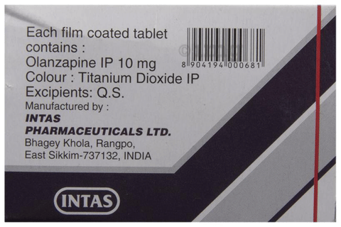 Oliza 10 Tablet image