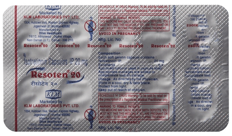 Resoten 20 Capsule image