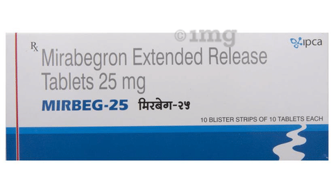 Mirbeg 25 Tablet ER image