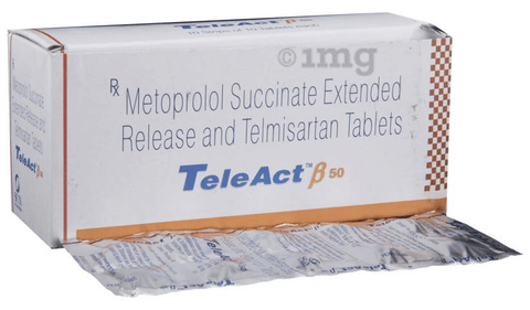 Teleact Beta 50 Tablet ER image Teleact Beta 50 Tablet ER image