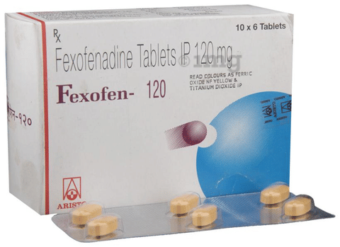 Fexofen 120 Tablet image