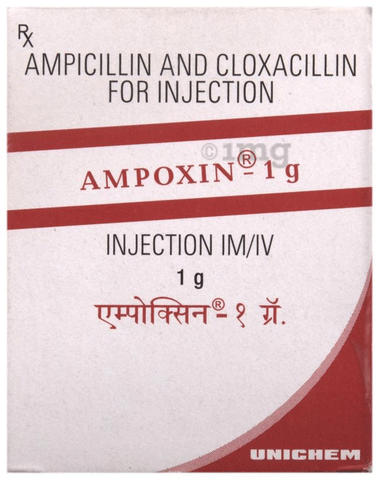 Ampoxin 1gm Injection image