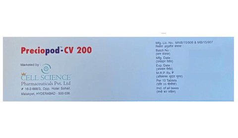 Preciopod-CV 200 Tablet image