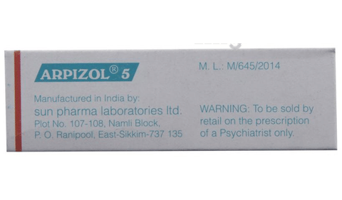 Arpizol 5 Tablet image