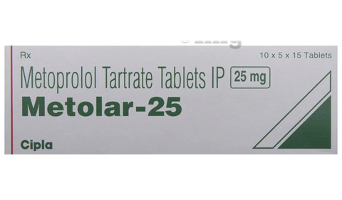 Metolar 25 Tablet image