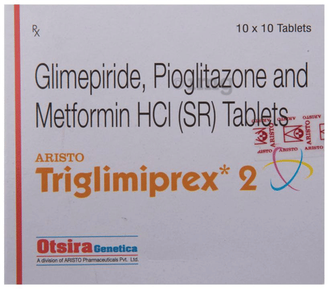 Triglimiprex 2 Tablet SR image Triglimiprex 2 Tablet SR image
