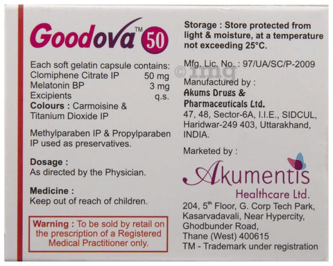 Goodova 50 Capsule image