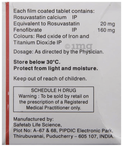 Novastat-TG 20 Tablet image