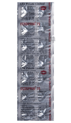 Ecosprin 75 Tablet image