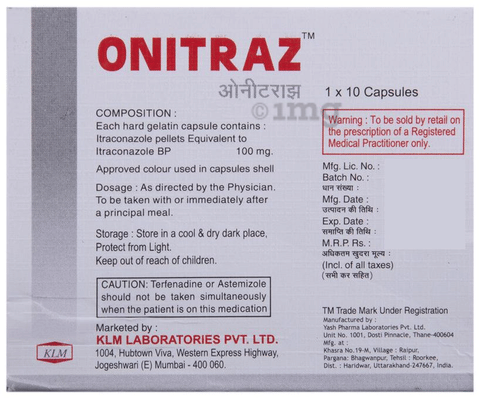Onitraz Capsule image