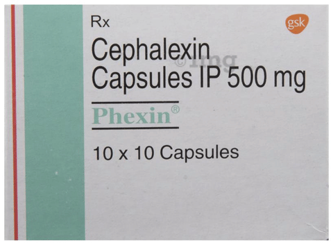 Phexin 500mg Capsule image