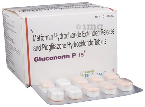 Gluconorm P 15 Tablet ER image