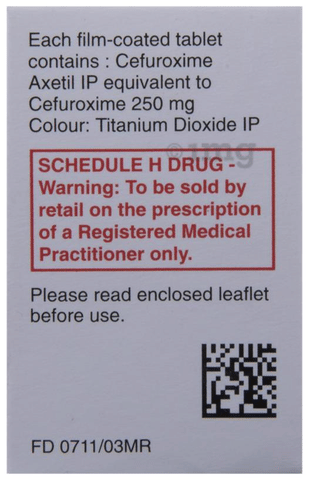 Ceftum 250mg Tablet image