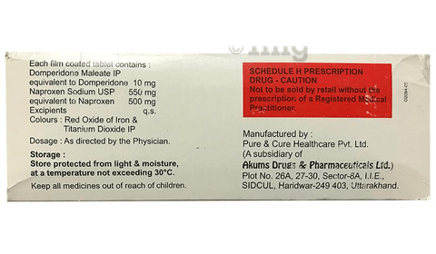Naproxidim 500 Tablet image