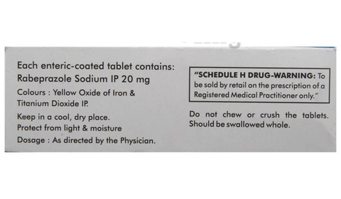Rabiros 20 Tablet image