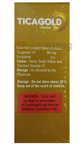 Ticagold Tablet image