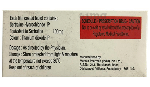 Sernext 100 Tablet image Sernext 100 Tablet image