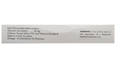 Silybon 70mg Tablet image Silybon 70mg Tablet image