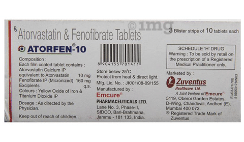 atorFEN 10 Tablet image atorFEN 10 Tablet image