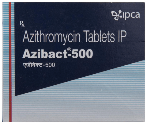 Azibact 500 Tablet image