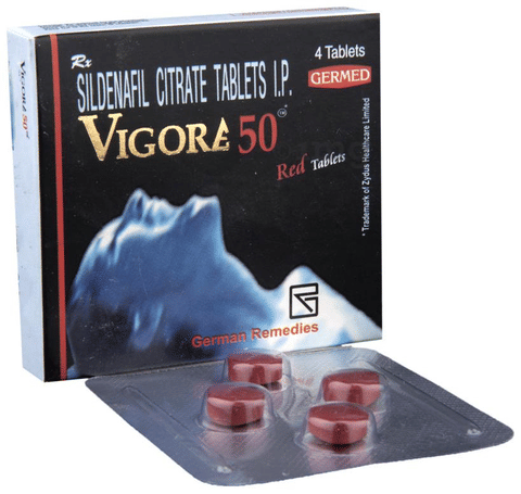 Vigore 50 Red Tablet image