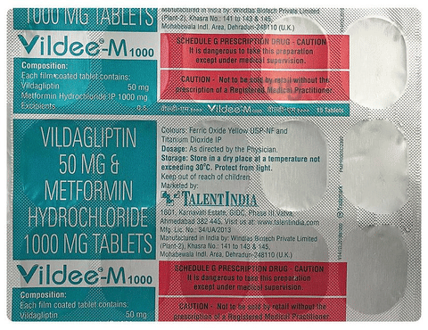 Vildee-M 1000 Tablet image