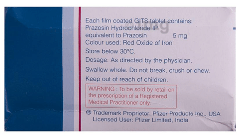 Minipress XL 5mg Tablet image Minipress XL 5mg Tablet image