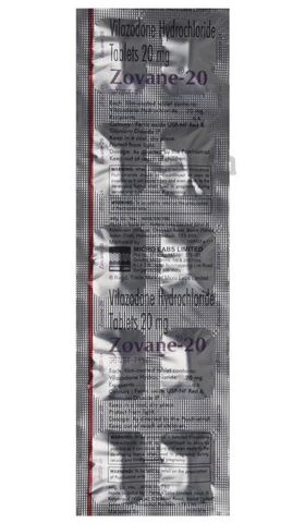 Zovane 20 Tablet image Zovane 20 Tablet image