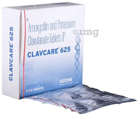 Clavcare 625 Tablet image