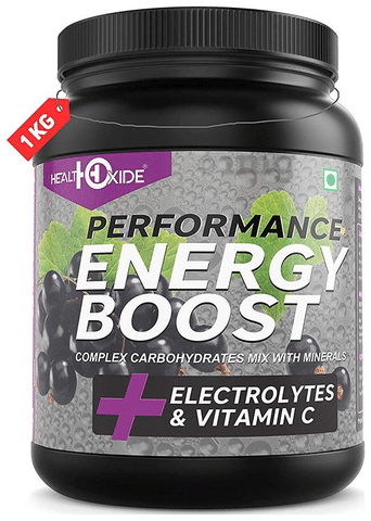 HealthOxide Performance Energy Boost Drink Blackcurrant