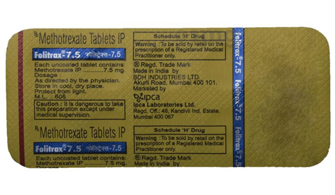 Folitrax 7.5 Tablet image