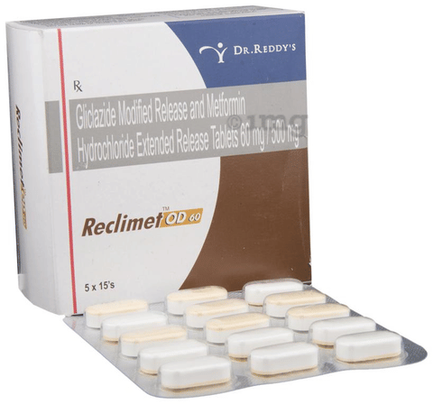 Reclimet OD 60 Tablet image Reclimet OD 60 Tablet image