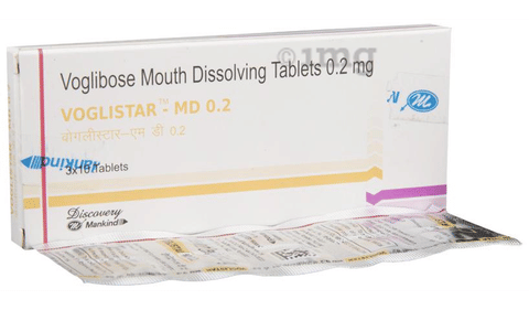Voglistar - MD 0.2 Tablet image Voglistar - MD 0.2 Tablet image