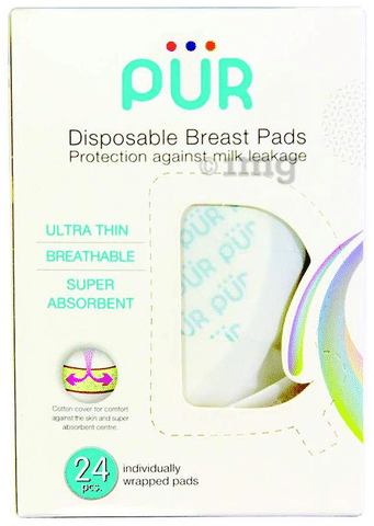 Pur Premium Disposable Breast Pads 24 Pcs