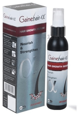 Gainehair Alfa Hair Growth Serum: View Uses, Side Effects, Price and Substitutes | 1mg Gainehair Alfa Hair Growth Serum: View Uses, Side Effects, Price and Substitutes | 1mg