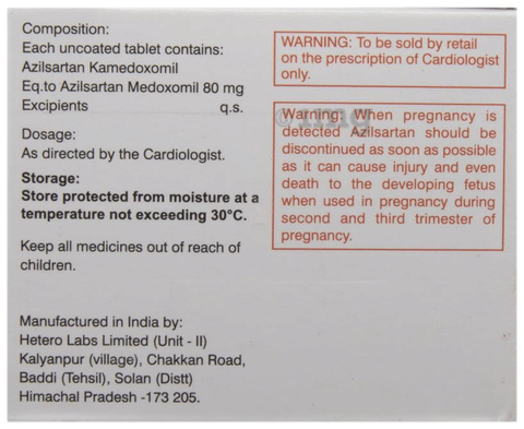 Asar 80 Tablet image