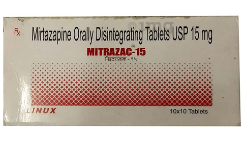 Mitrazac 15 Tablet MD image Mitrazac 15 Tablet MD image